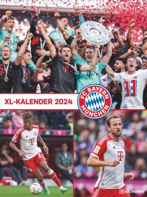 2024 Kalender »FC Bayern München XL-Kalender « 
