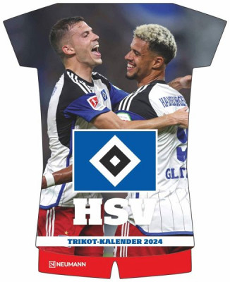 2024 Kalender »Hamburger SV Trikotkalender « 
