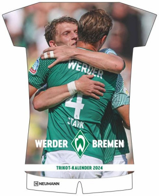 2024 Kalender »Werder Bremen Trikotkalender « 