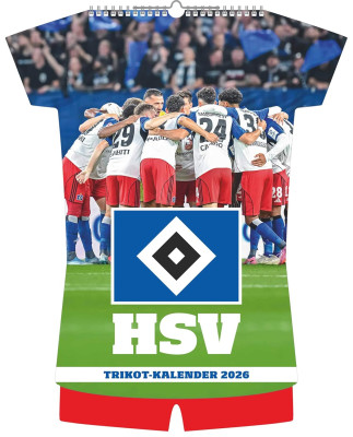 2026 Kalender »Hamburger SV Trikotkalender « 