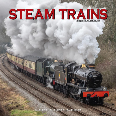 2023 Kalender »Steam Trains« 