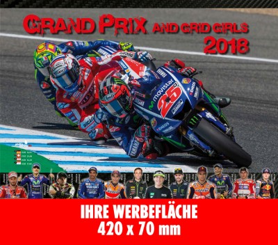 2018 Werbekalender »GRAD PRIX and Grid Girls« 