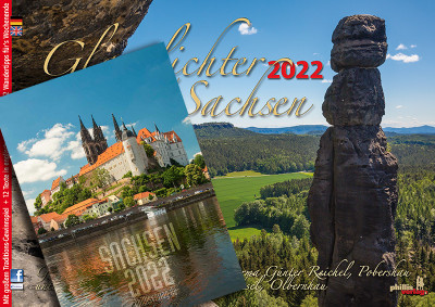 Bundle Kalender »Glanzlichter Sachsen« + Kalender "Sachsen 2022" 