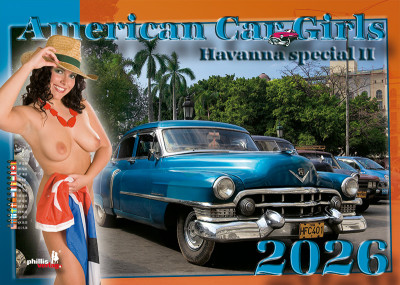2026 Kalender »American Car Girls« 