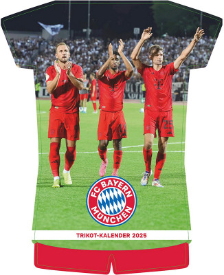 2025 Kalender »FC Bayern München Trikotkalender « 