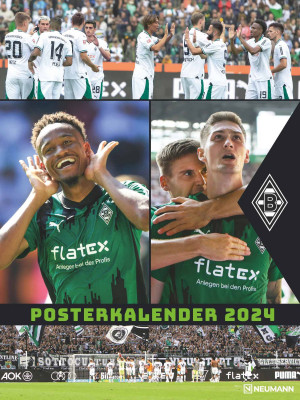 2024 Kalender »Borussia Mönchengladbach Posterkalender « 