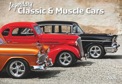 2026 Kalender »Legendary Classic & Muscle Cars« 