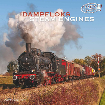 2025 Kalender »Dampfloks - Steam Engines« 