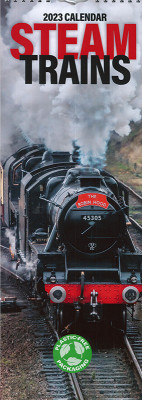 2023 Kalender »Steam Trains« klein 