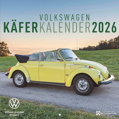 2026 Volkswagen KÄFER Kalender 