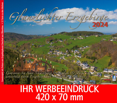 2024 Werbekalender »Glanzlichter Erzgebirge« 