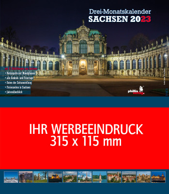 2023 Werbeplaner »Sachsen« 