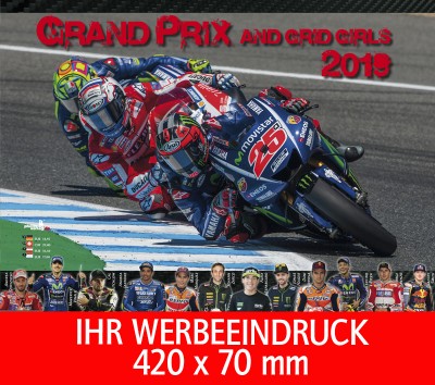 2019 Werbekalender »GRAD PRIX and Grid Girls« 