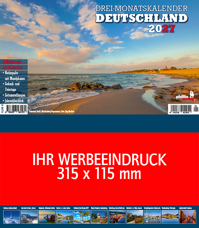 2027 Werbeplaner »Deutschland« 