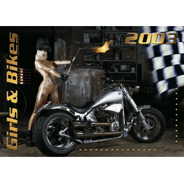 2003 Kalender »Girls & Bikes« GRATISVERSAND! 