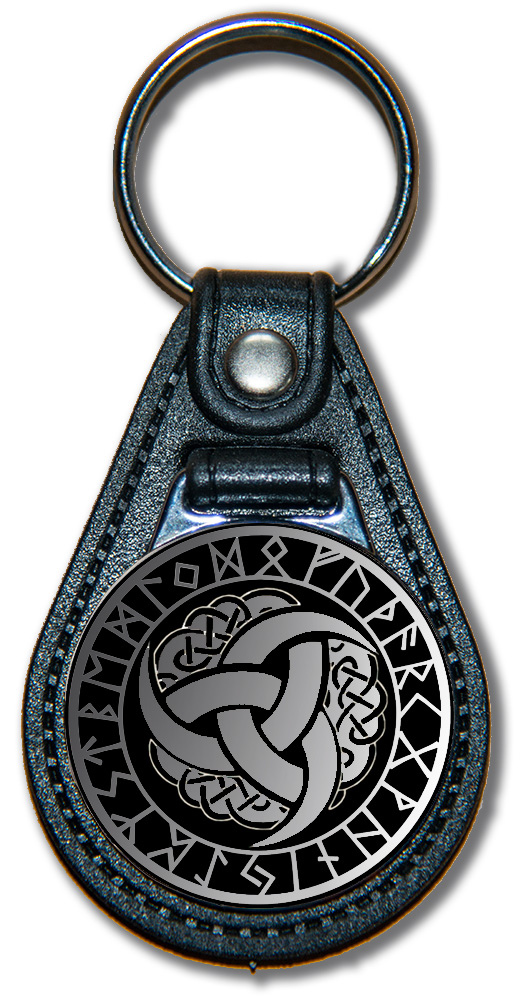 Schlüsselanhänger Das dreifache Horn von Odin 