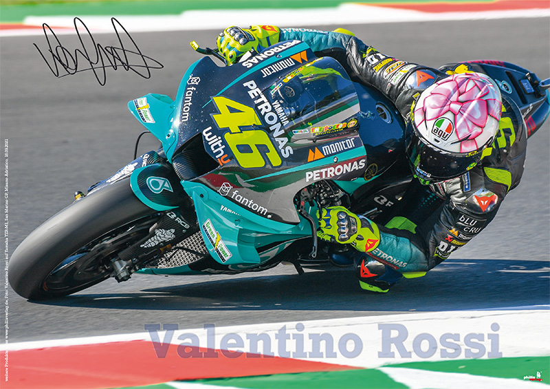 Plakat A2 Valentino Rossi 2021 