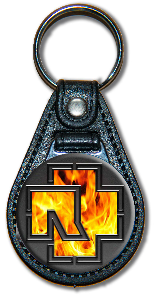 Schlüsselanhänger Rammstein_2_großes Logo 